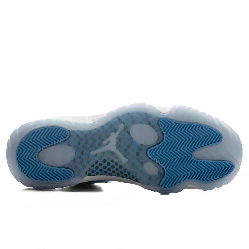 Air Jordan 11 Retro Low 'University Blue' - White/University Blue/Black - Image 4