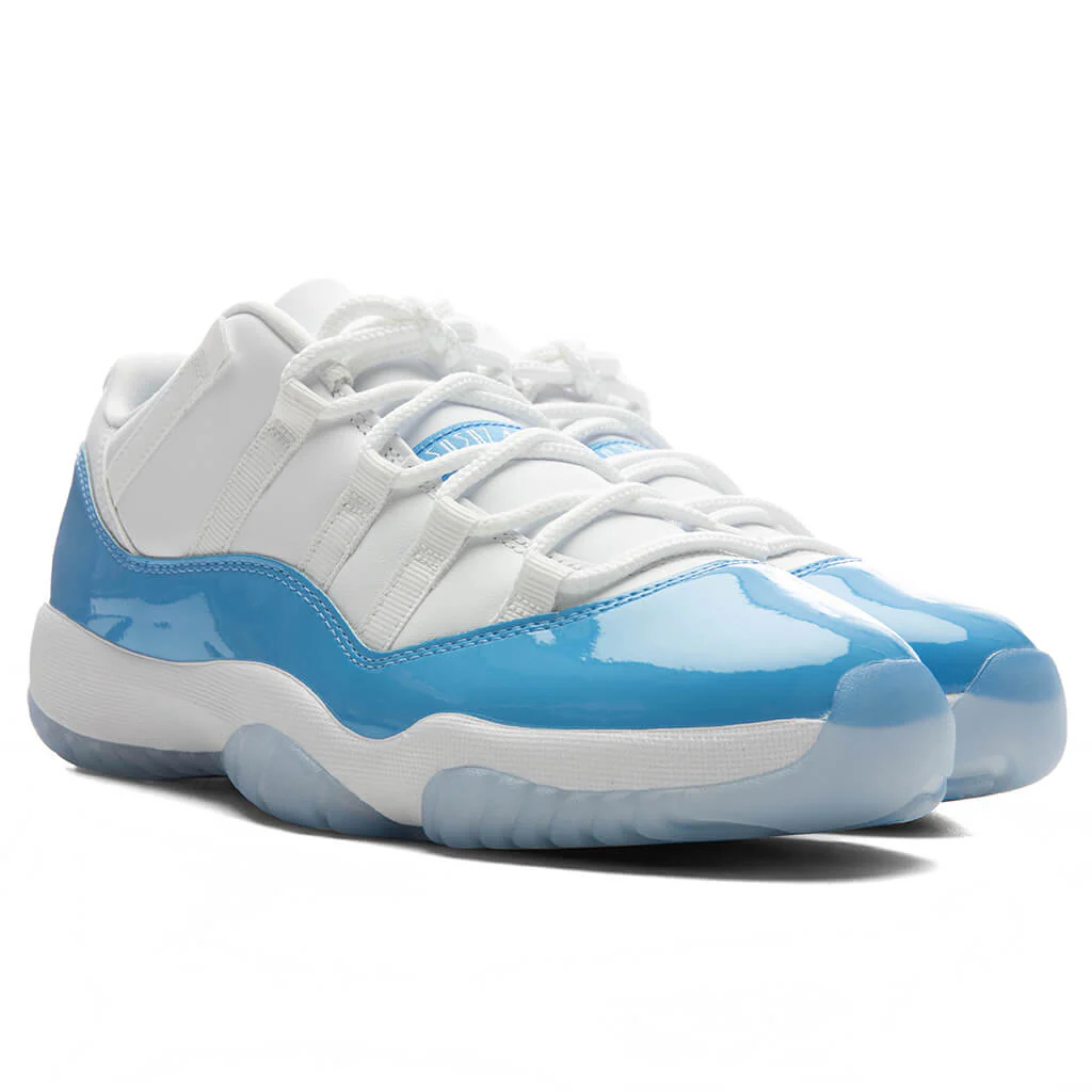 Air Jordan 11 Retro Low 'University Blue' - White/University Blue/Black - Image 5