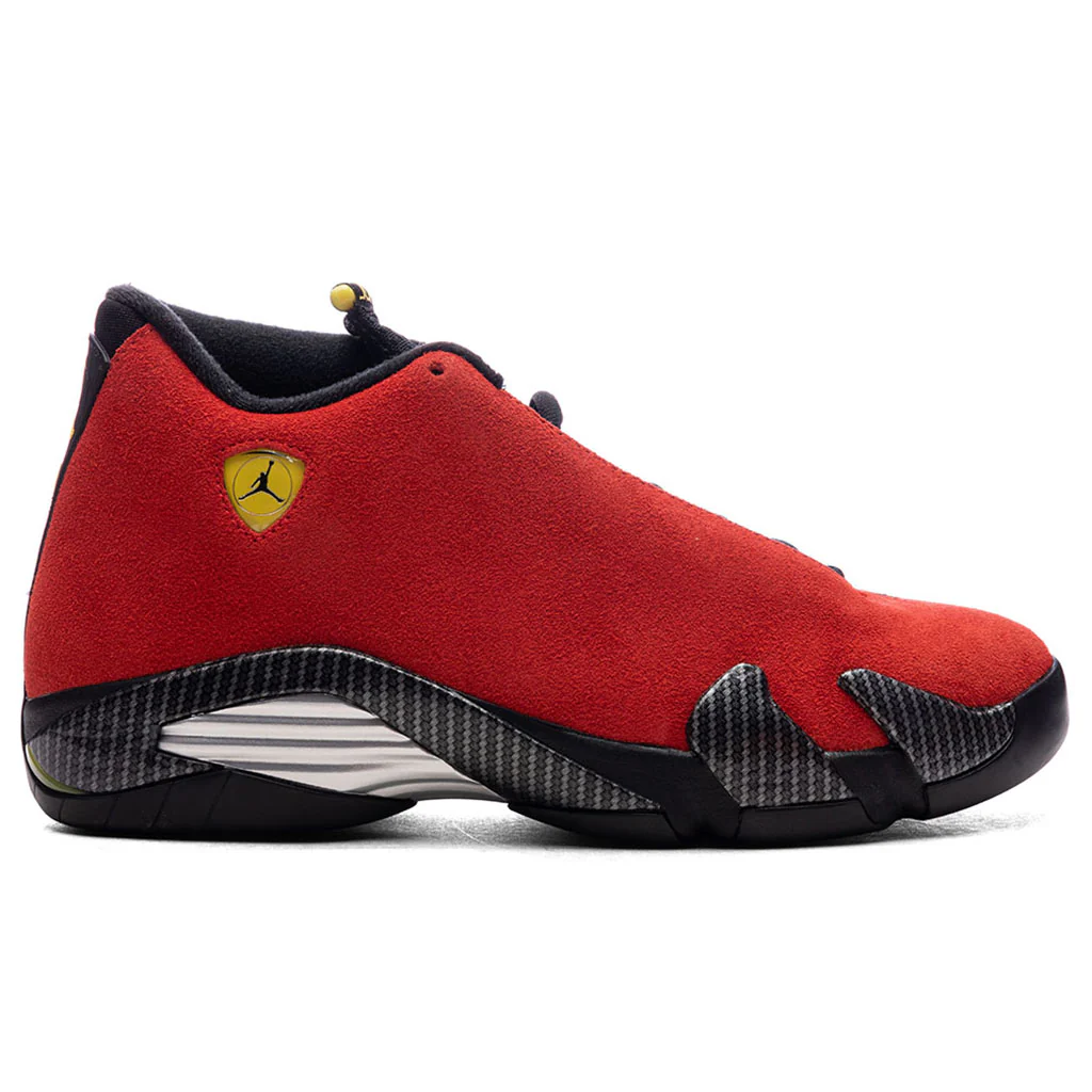 Air Jordan 14 Retro `Ferrari` - Challenge Red/Vibrant Yellow/Black