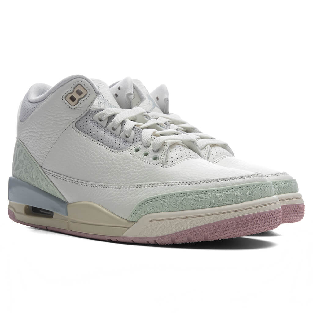 Air Jordan 3 Retro OG 'Spring is in the Air' - Sail/Jade Aura/Aura - Image 2