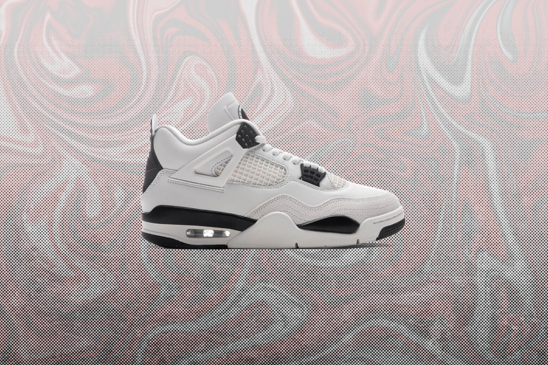 Air Jordan 4 Retro OG 'Flight Club' - Sail/Black/University Red - Image 5