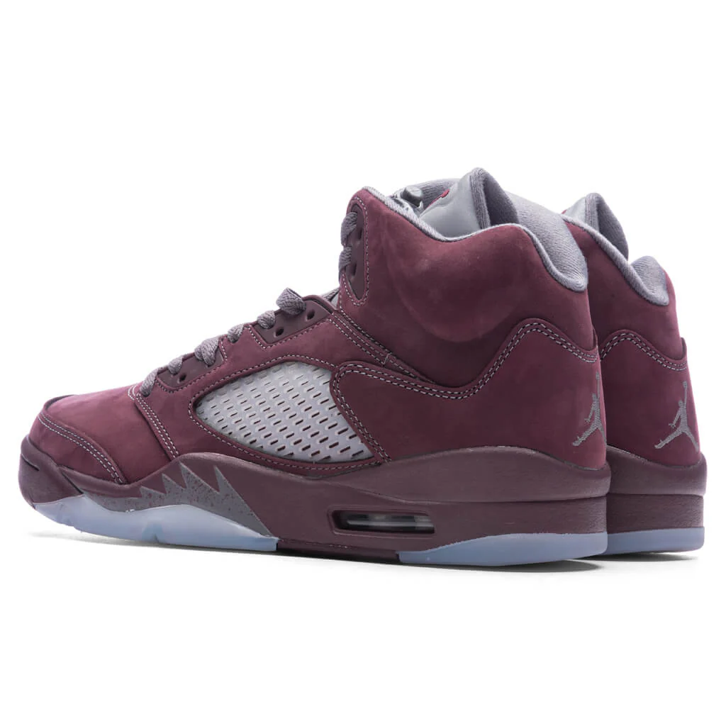 Air Jordan 5 Retro SE - Deep Burgundy/Light Graphite - Image 3
