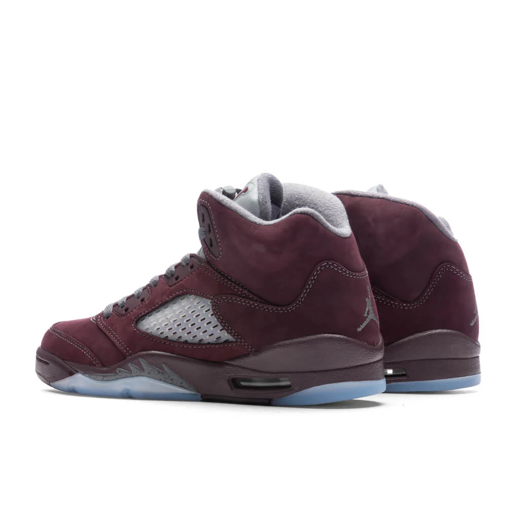 Air Jordan 5 Retro SE (GS) - Deep Burgundy/Light Graphite - Image 3