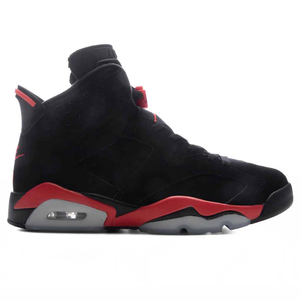 Air Jordan 6 Retro 'Infrared Salesman' - Black/Light Crimson