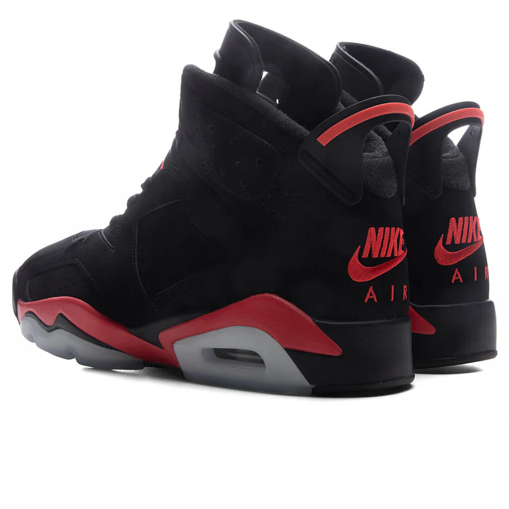 Air Jordan 6 Retro 'Infrared Salesman' - Black/Light Crimson - Image 3