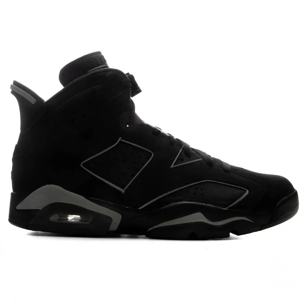 Air Jordan 6 Retro 'Cap and Gown' - Black/Reflect Silver/Black