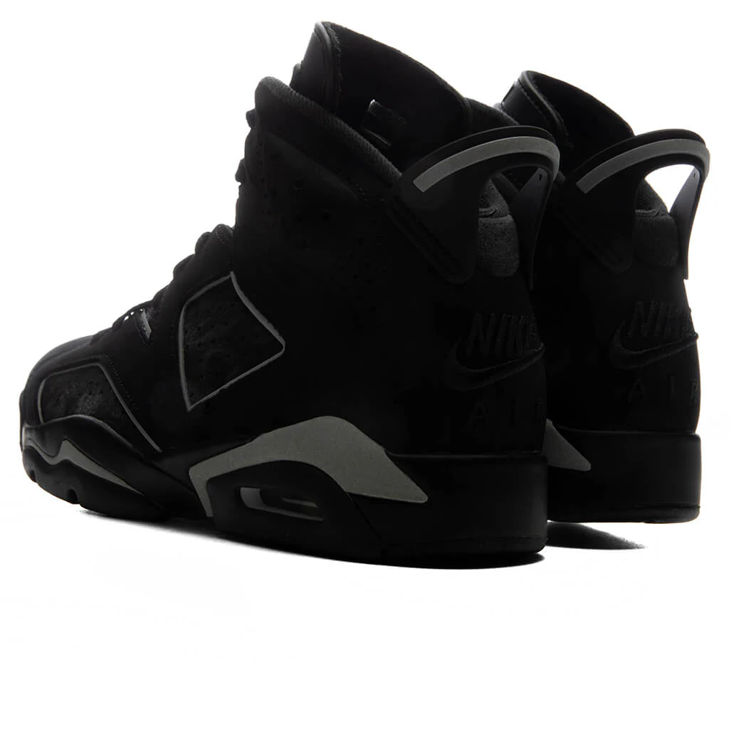 Air Jordan 6 Retro 'Cap and Gown' - Black/Reflect Silver/Black - Image 2