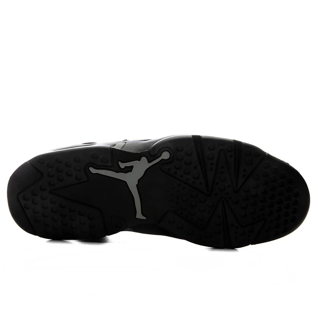 Air Jordan 6 Retro 'Cap and Gown' - Black/Reflect Silver/Black - Image 4