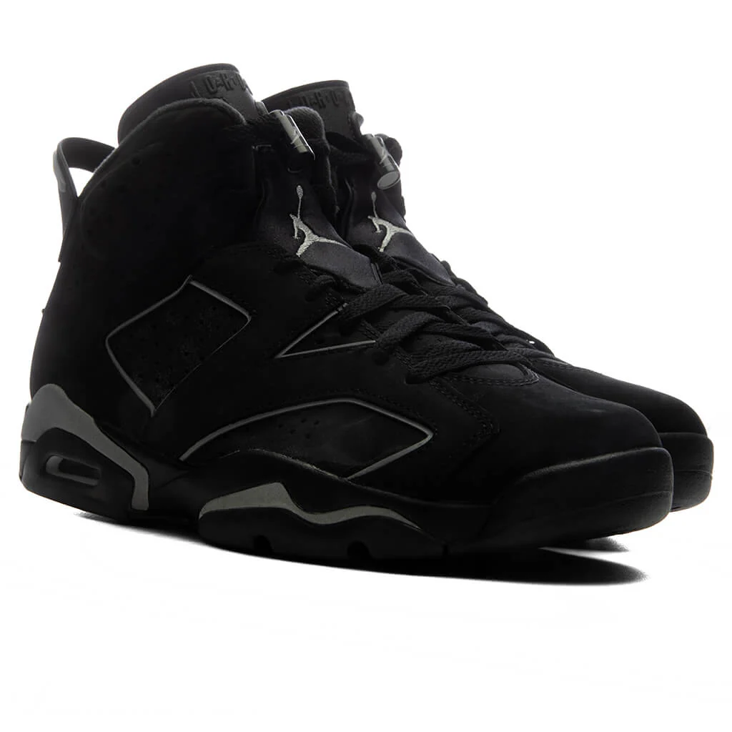 Air Jordan 6 Retro 'Cap and Gown' - Black/Reflect Silver/Black - Image 5