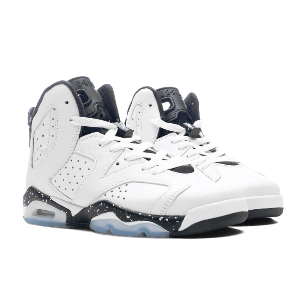Air Jordan 6 Retro (GS) 'Reverse Oreo' - White/Black - Image 2