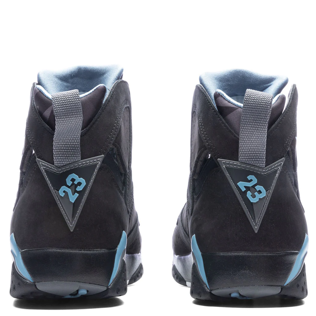 Air Jordan 7 Retro - Black/Chambray/Light Graphite - Image 4