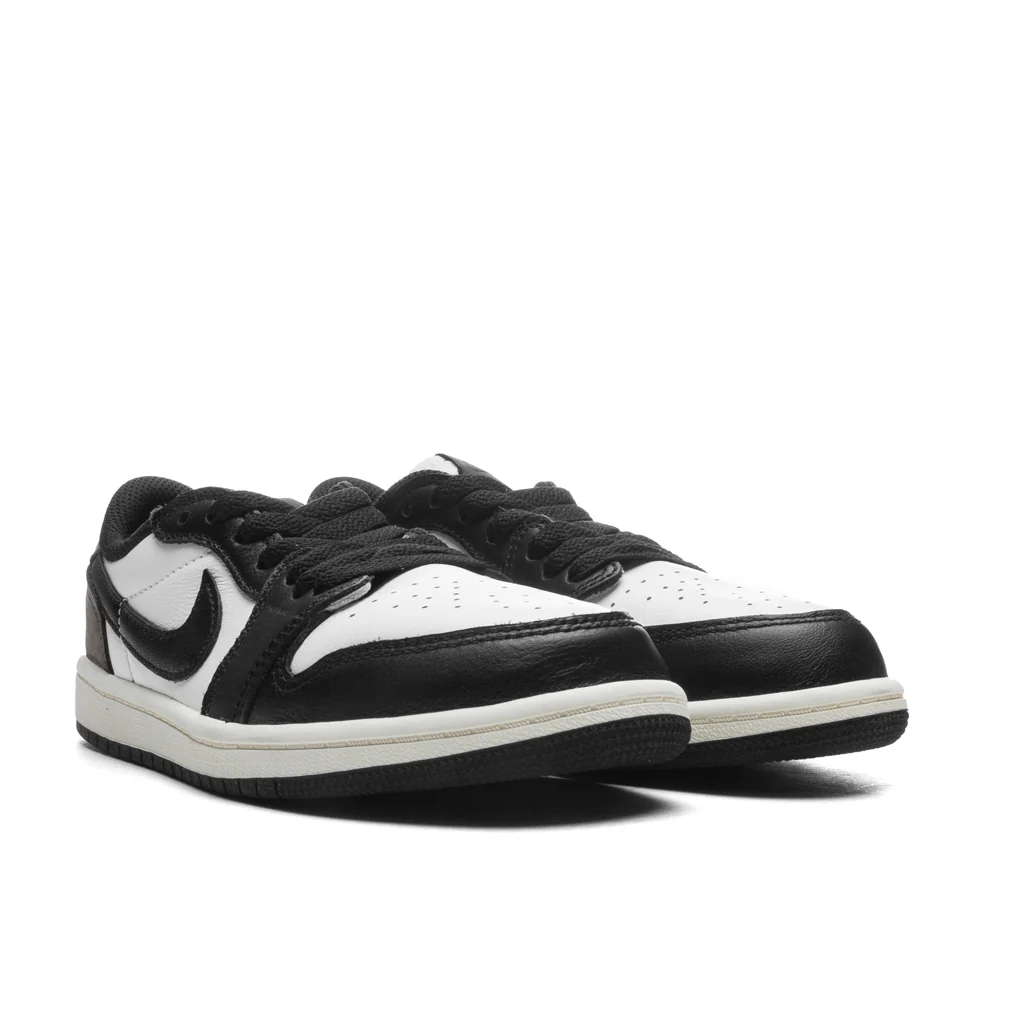 Air Jordan 1 Low OG 'Mocha' (PS) - White/Black/Dark Mocha - Image 2
