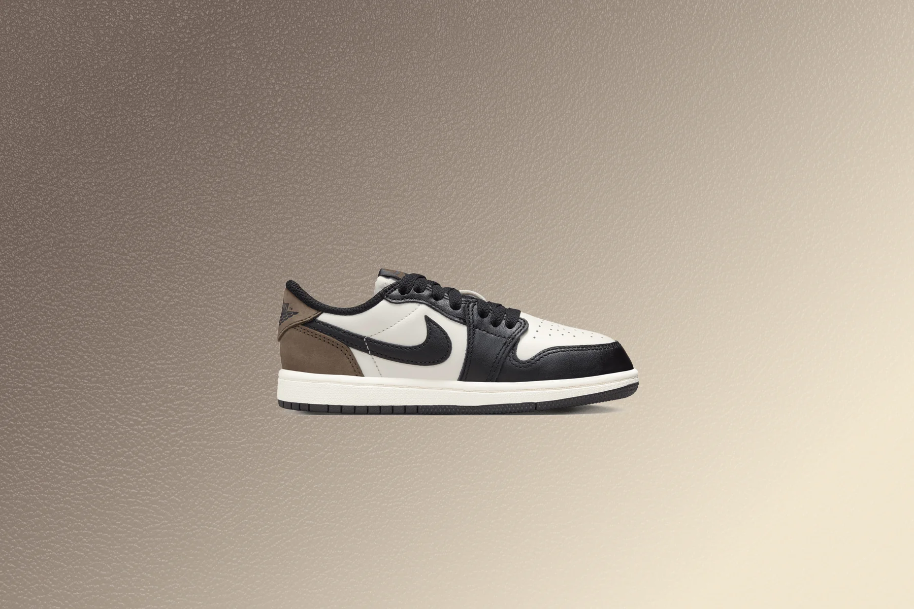 Air Jordan 1 Low OG 'Mocha' (PS) - White/Black/Dark Mocha - Image 5
