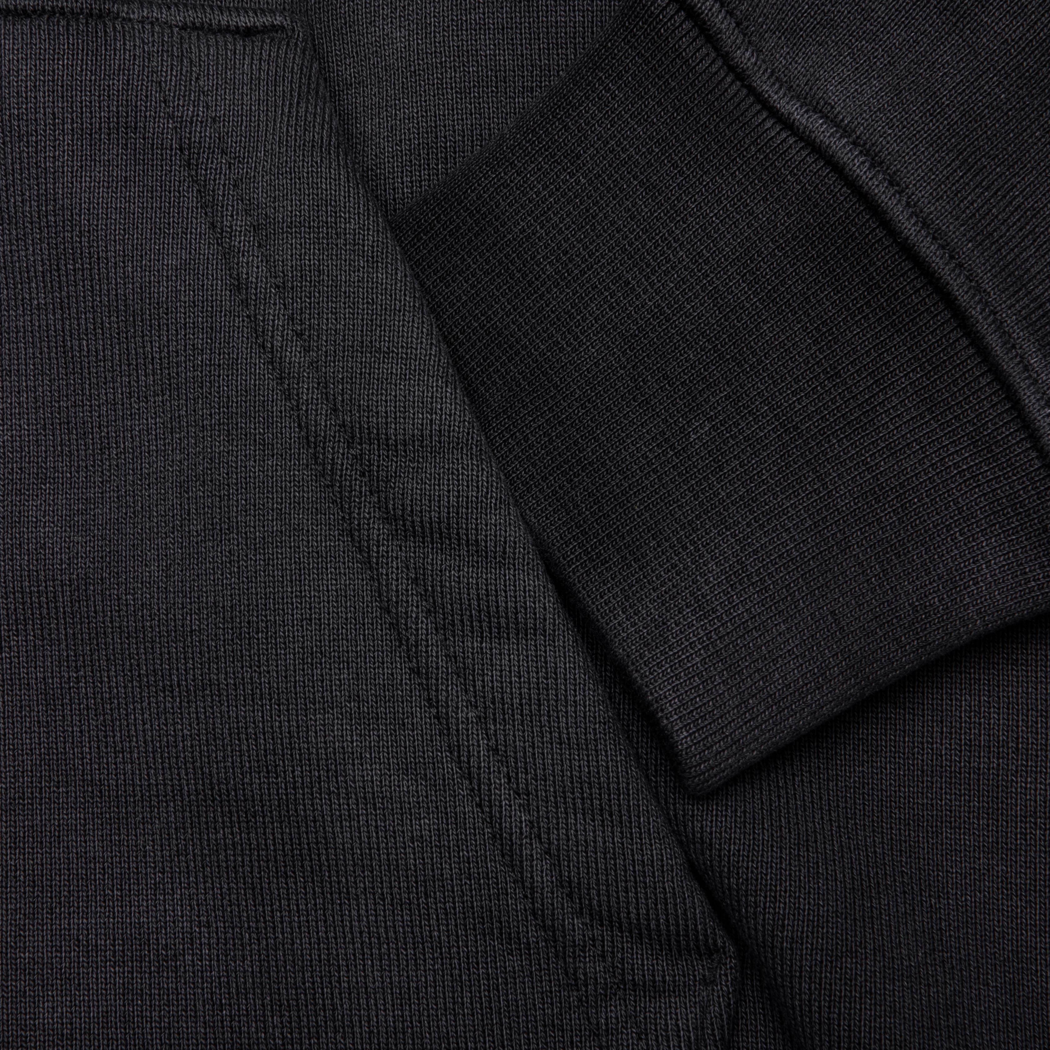 Awake NY x Jordan Fleece Hoodie - Black/Sail/University Red - Image 4