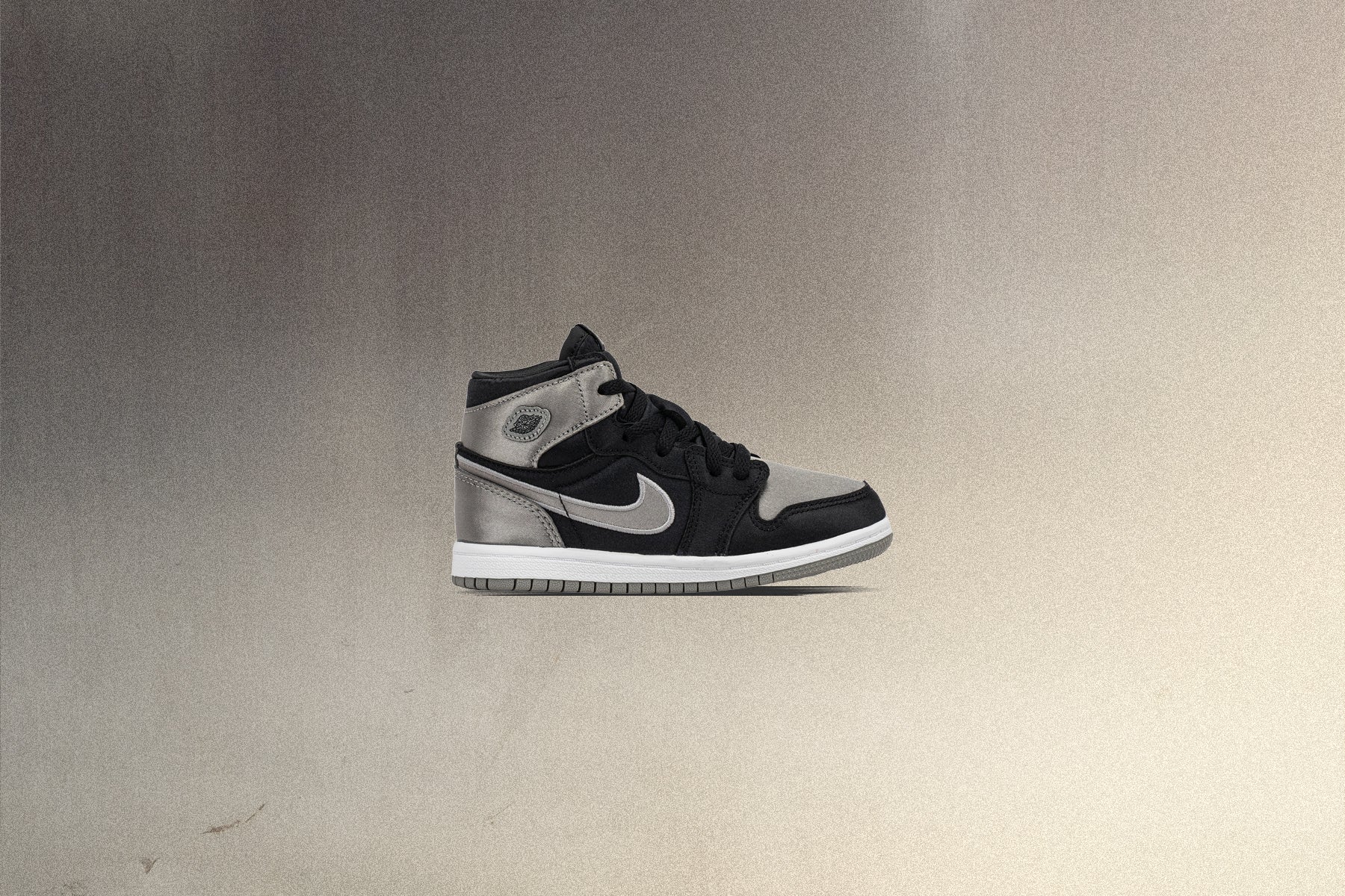 Air Jordan 1 Retro High OG 'Satin Shadow' (TD) - Black/Medium Grey/White - Image 5