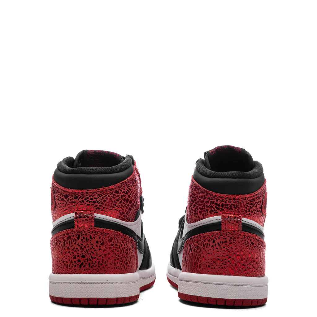 Air Jordan 1 Retro High OG 'Ruby' (TD) - Varsity Red/Black/White - Image 4