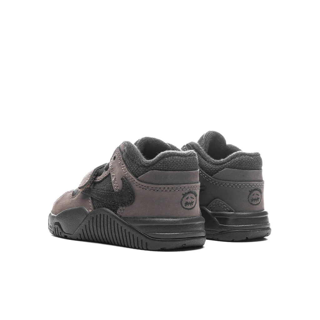 Air Jordan x Travis Scott CJ1 T-Rexx (TD) - Dark Mocha/Black/Sail - Image 3