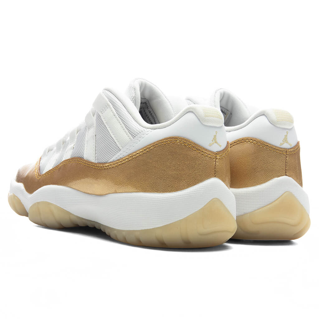 Women's Air Jordan 11 Retro Low 'Mother's Day' - White/Metallic Gold/Team Gold - Image 2