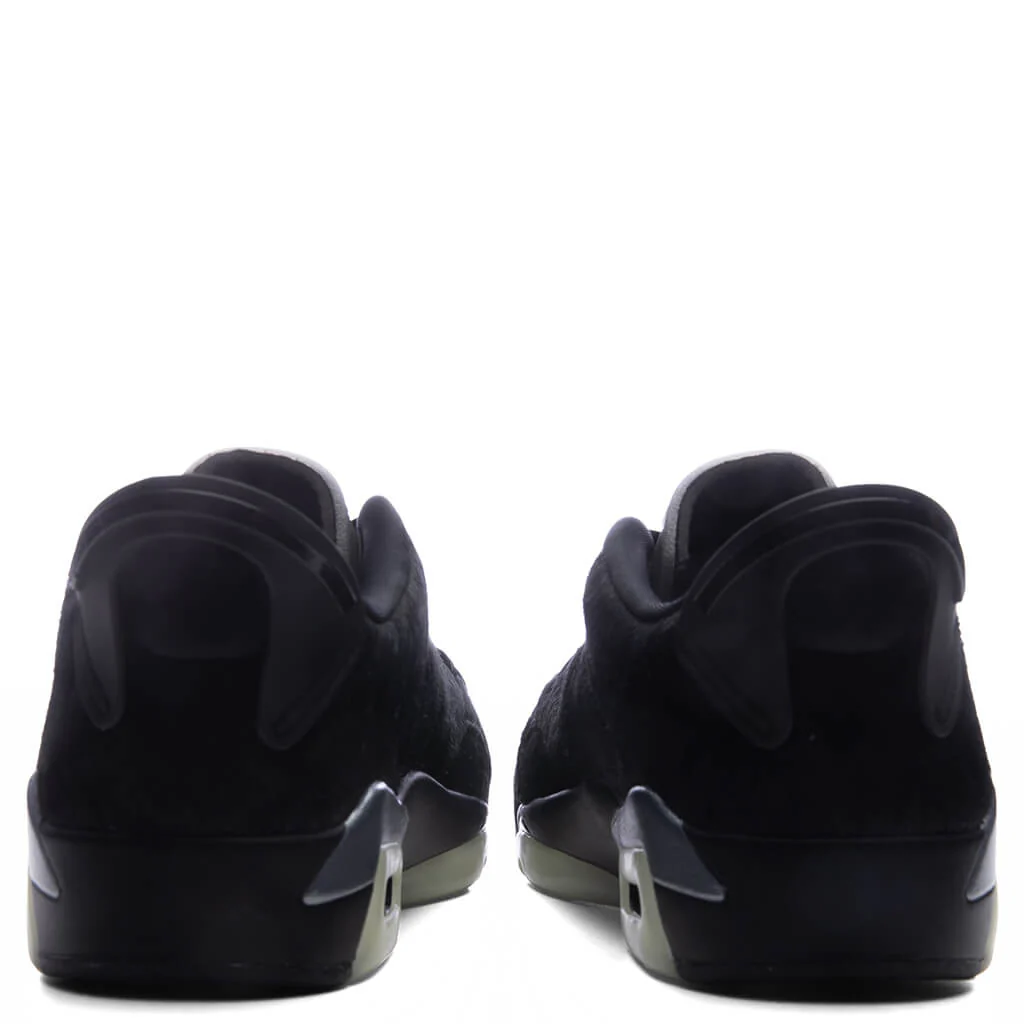 Women's Air Jordan 6 Retro Low 'Blackout' - Triple Black - Image 4