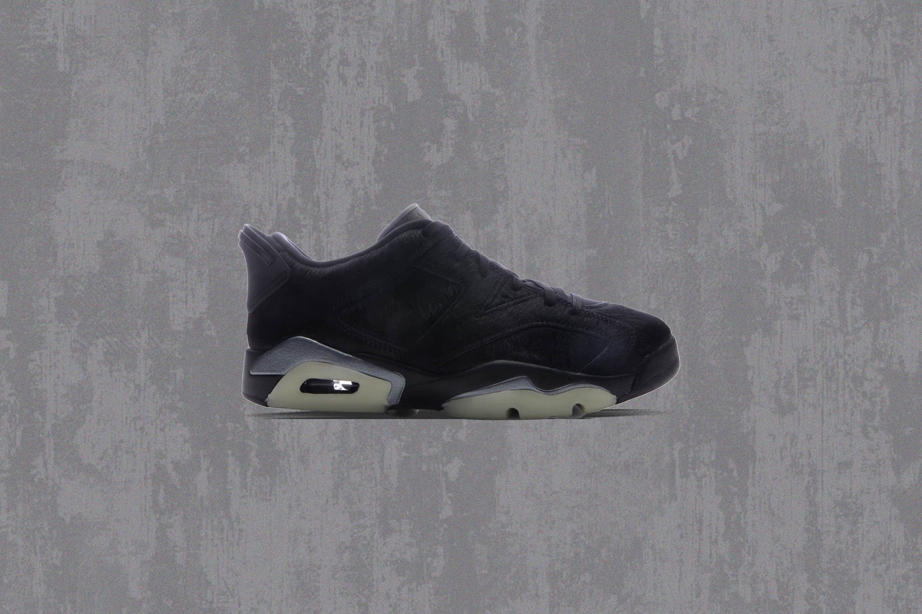 Women's Air Jordan 6 Retro Low 'Blackout' - Triple Black - Image 5