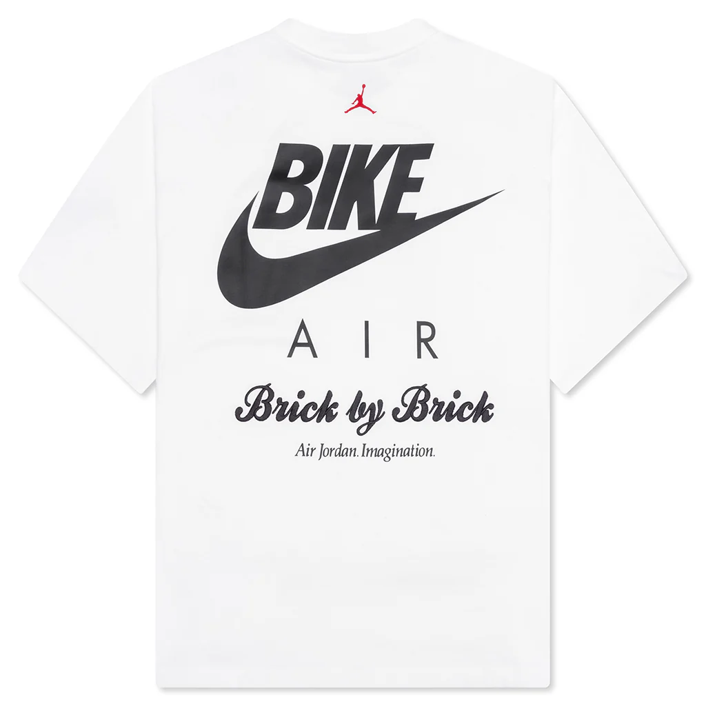Jordan x Nigel Sylvester Bike Tee - White - Image 2