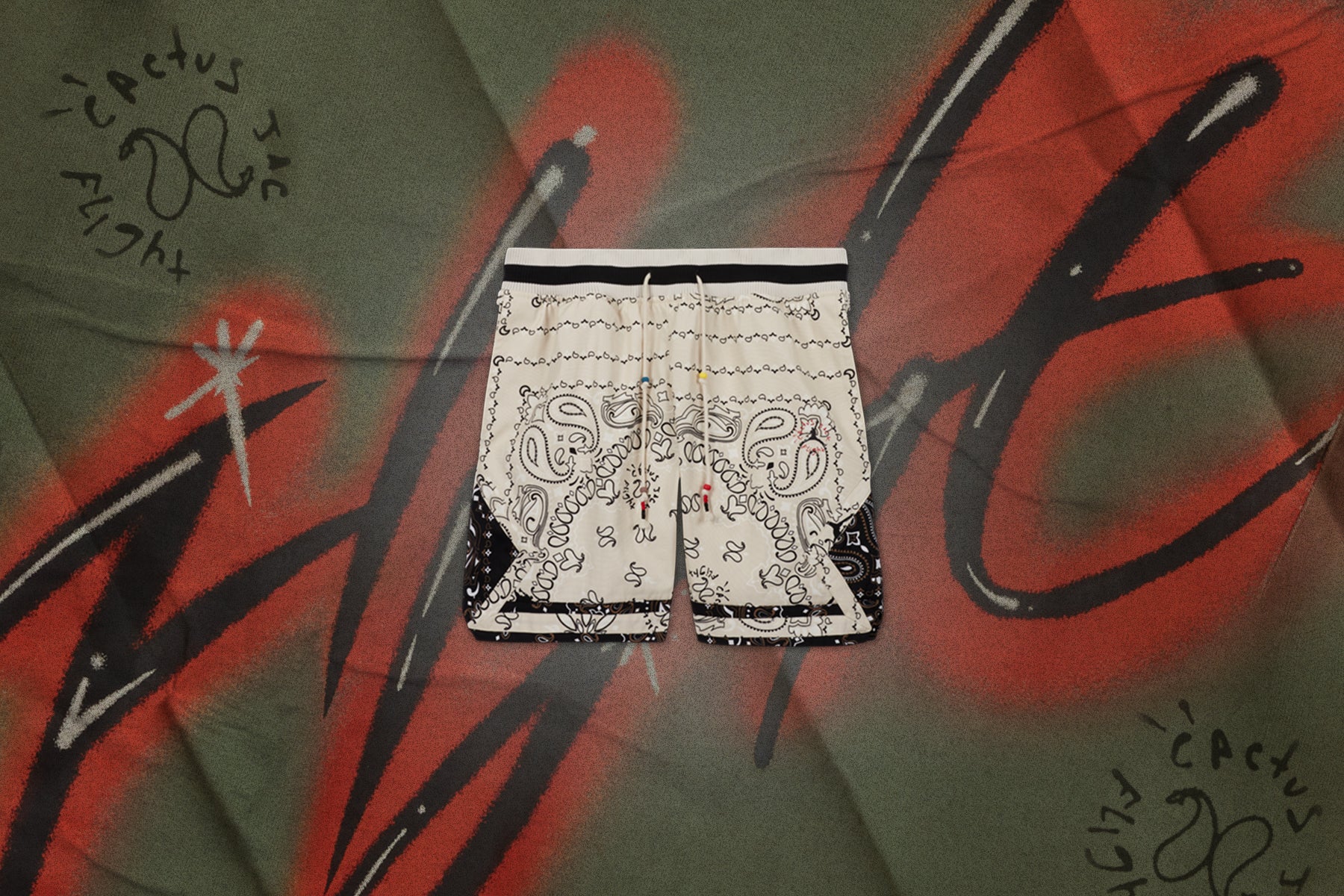 Jordan x Travis Scott Shorts - Light Orewood Brown/Black - Image 6