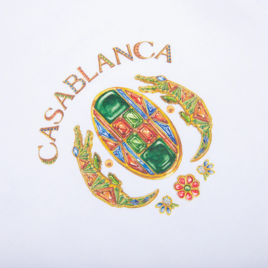 Joyaux D'Afrique Tennis Club T-Shirt - White - Image 3