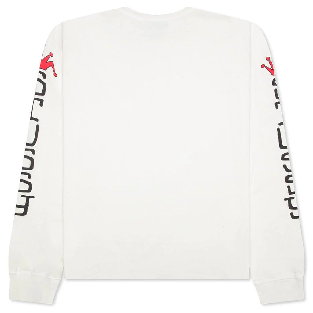Jumbo Pigment Dyed L/S Tee - Natural - Image 2