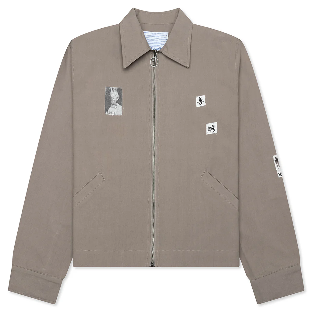 1969 Patches Trucker Jacket - Khaki