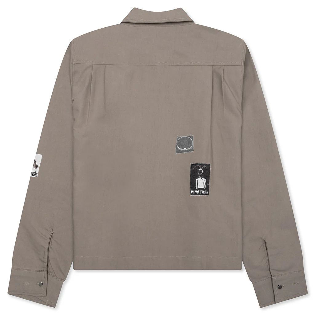 1969 Patches Trucker Jacket - Khaki - Image 2