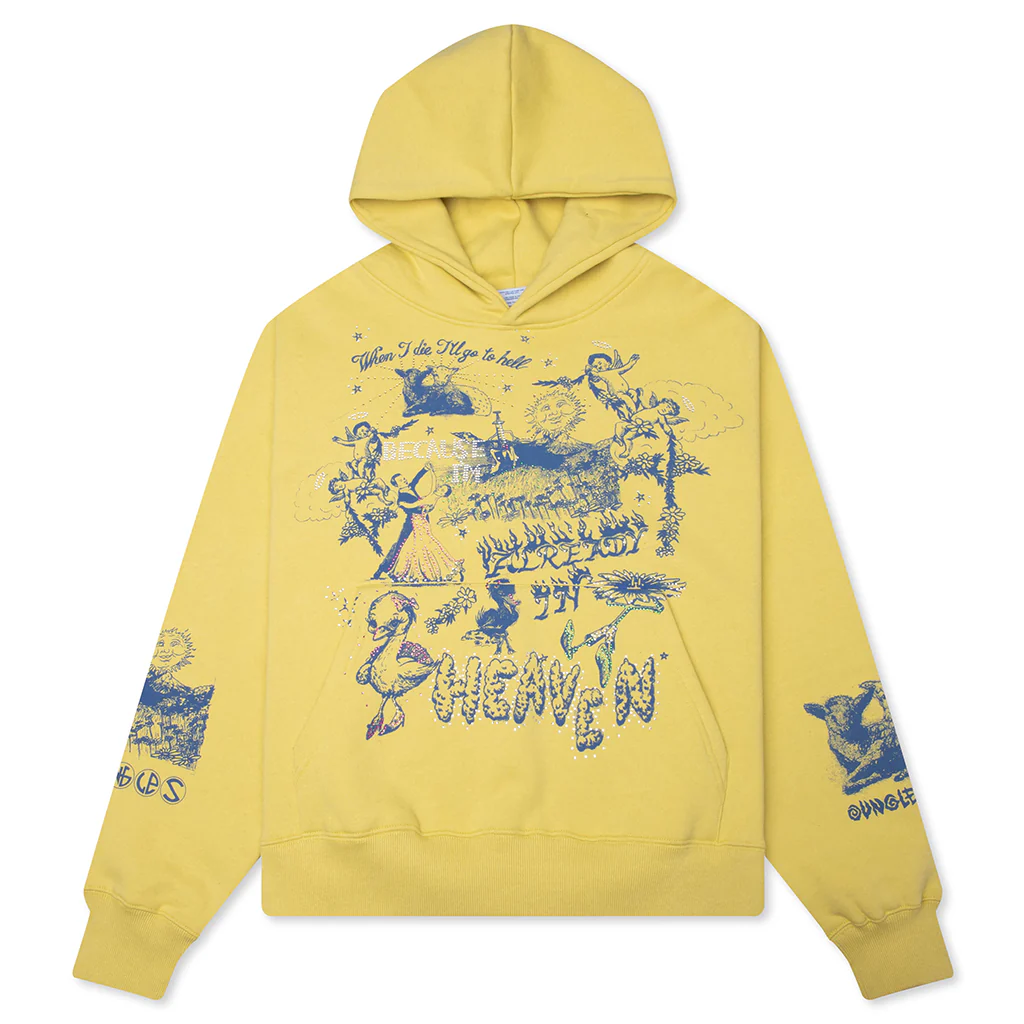Already In Heaven Hoodie - Yellow