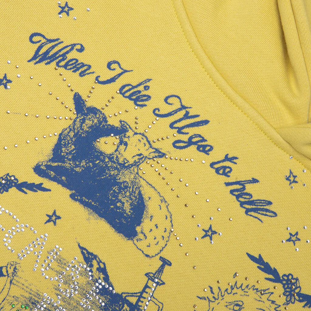 Already In Heaven Hoodie - Yellow - Image 3