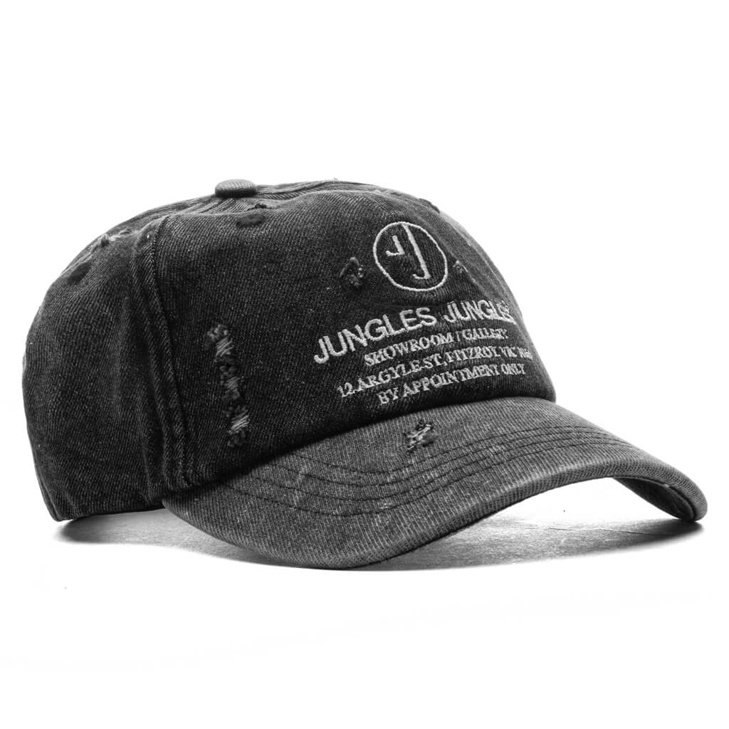 Appointment Only Distressed 6 Panel - Washed Black - Image 3