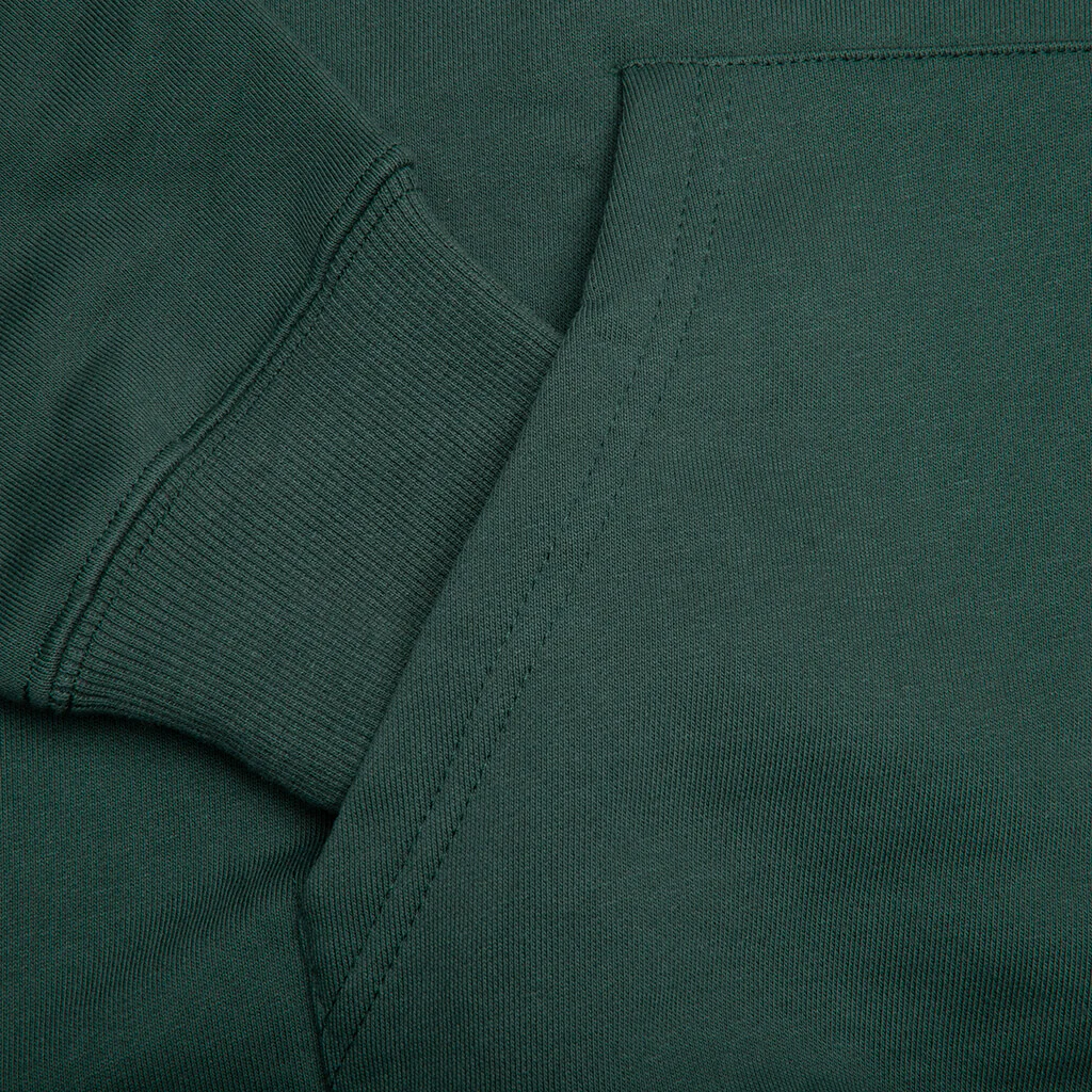 Appointment Only Zip Up Split Hoodie - Green - Image 5