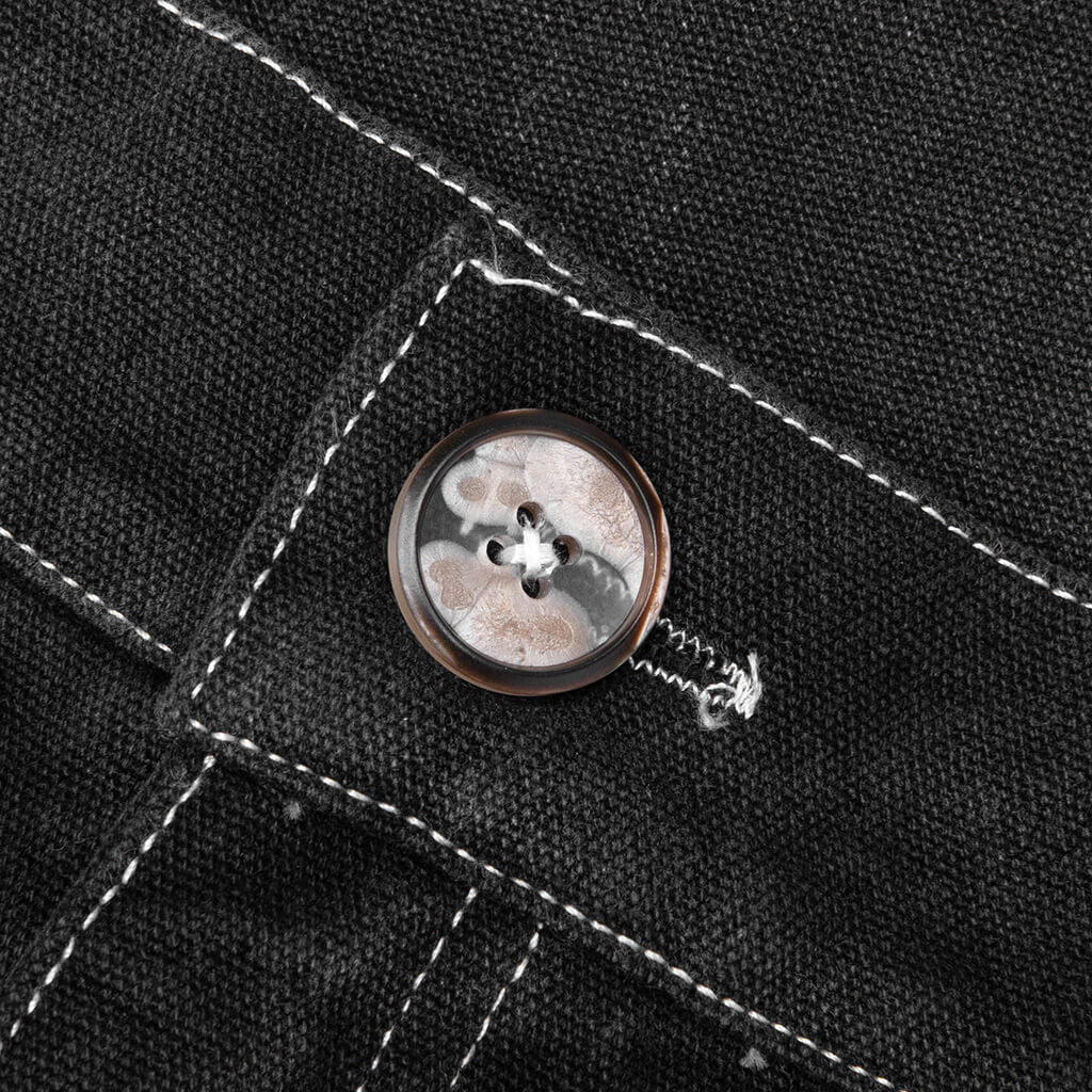 Sun Bleached Slant Pant - Washed Black - Image 3