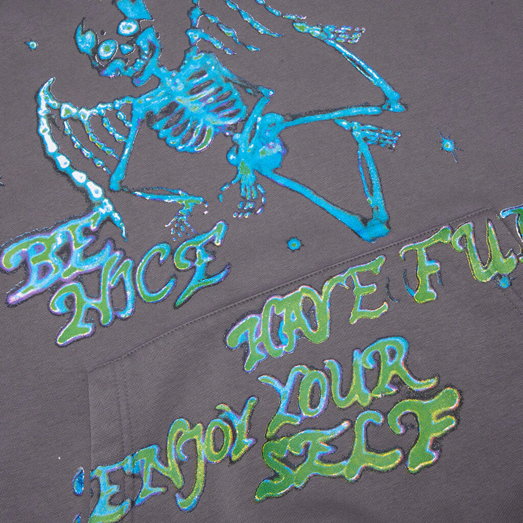 Enjoy Yourself Hoodie - Grey - Image 3
