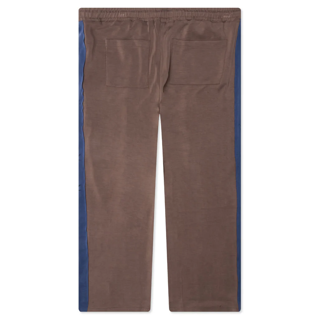 Flies Scuba Track Pant - Brown/Blue - Image 2