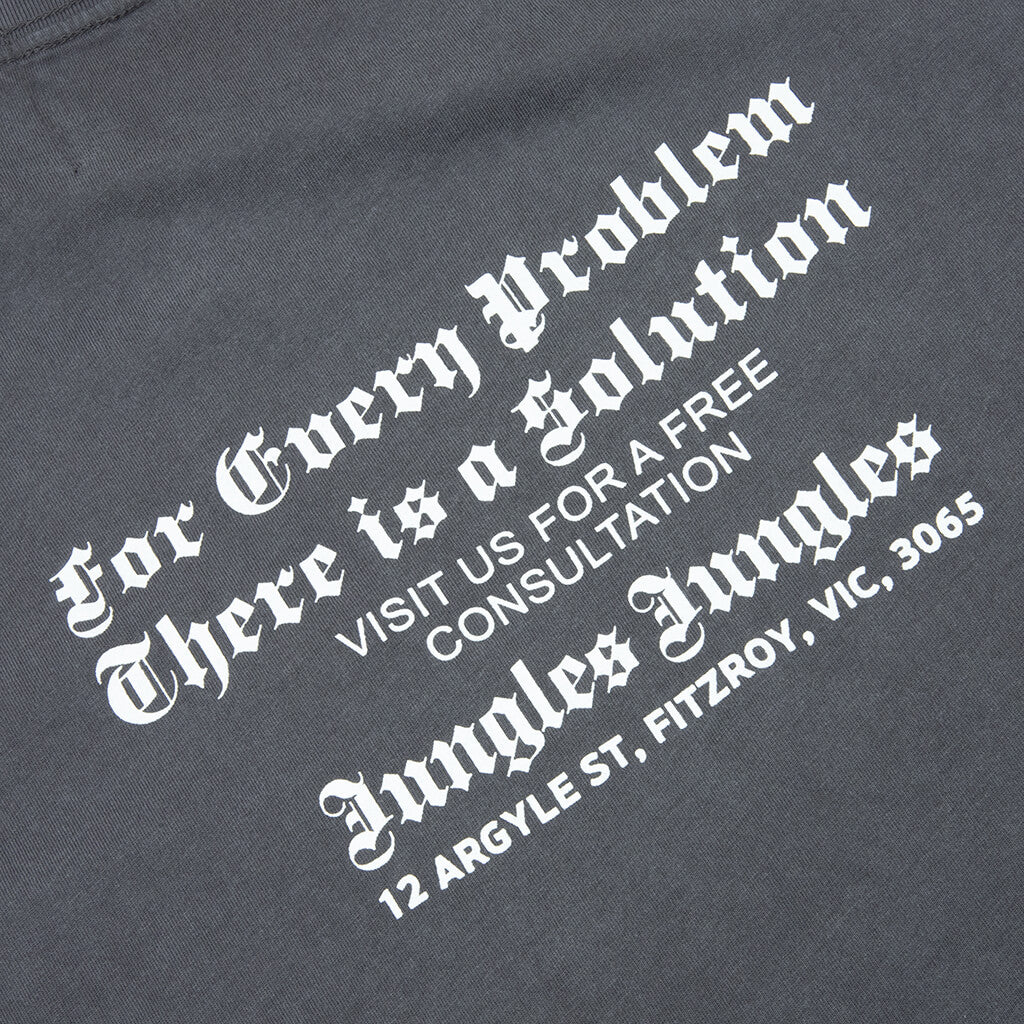 For Every Problem S/S Tee - Vintage Blue - Image 4