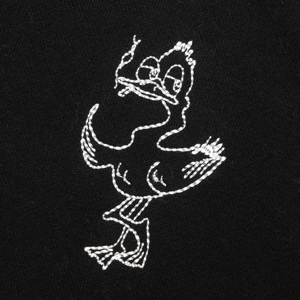Fuck All Zip Hoodie - Black - Image 5