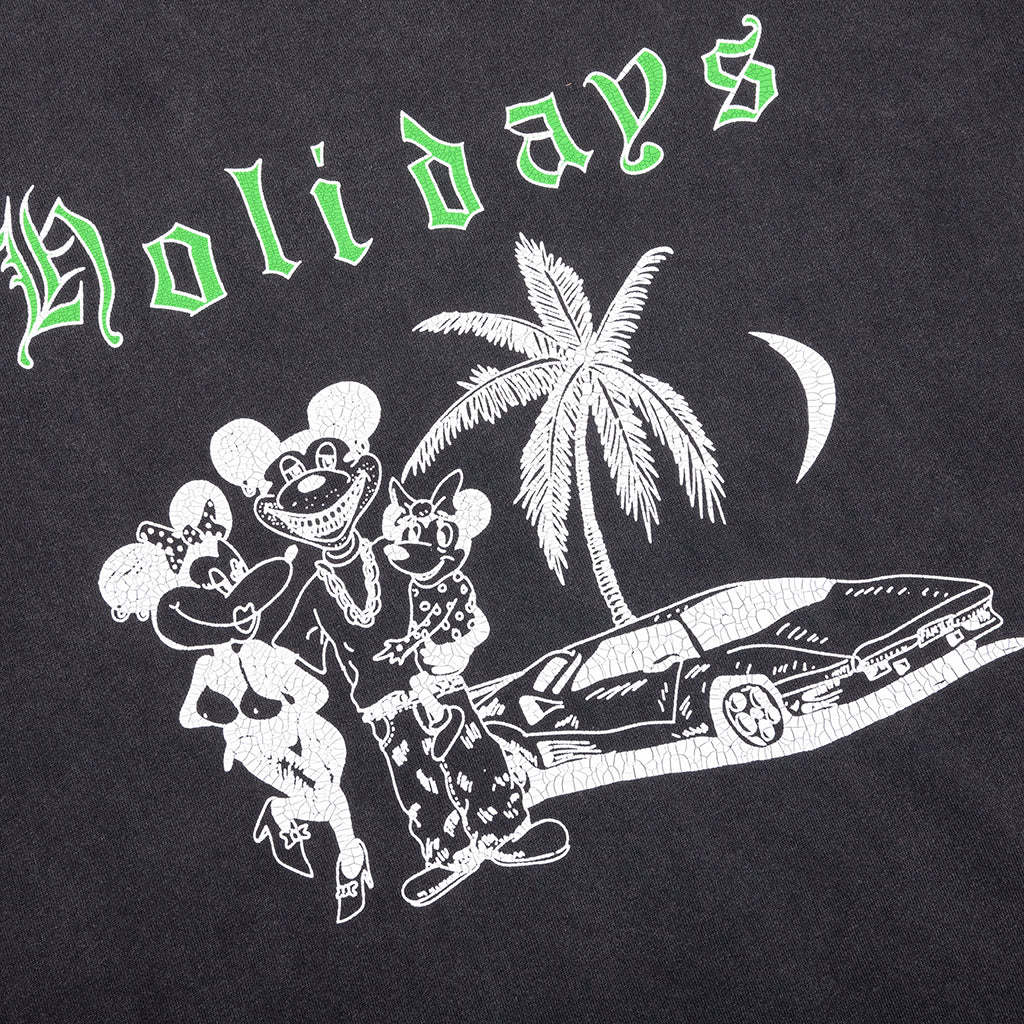 Holidays Reversible Tee - Black - Image 4