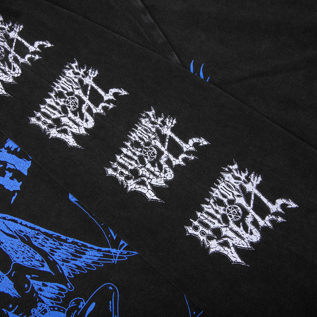 Hope You're Well L/S Tee - Black - Image 4
