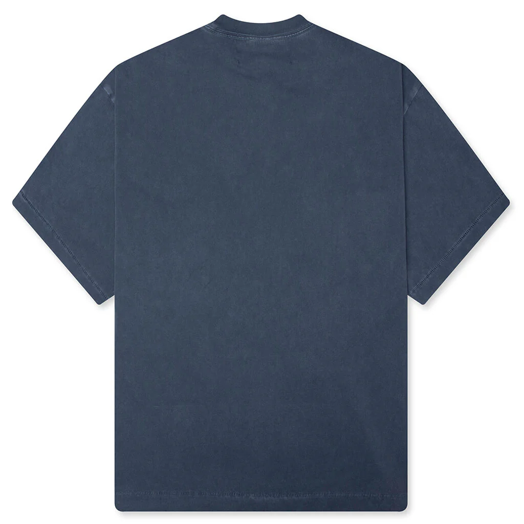 I'd Rather Tee - Vintage Blue - Image 2