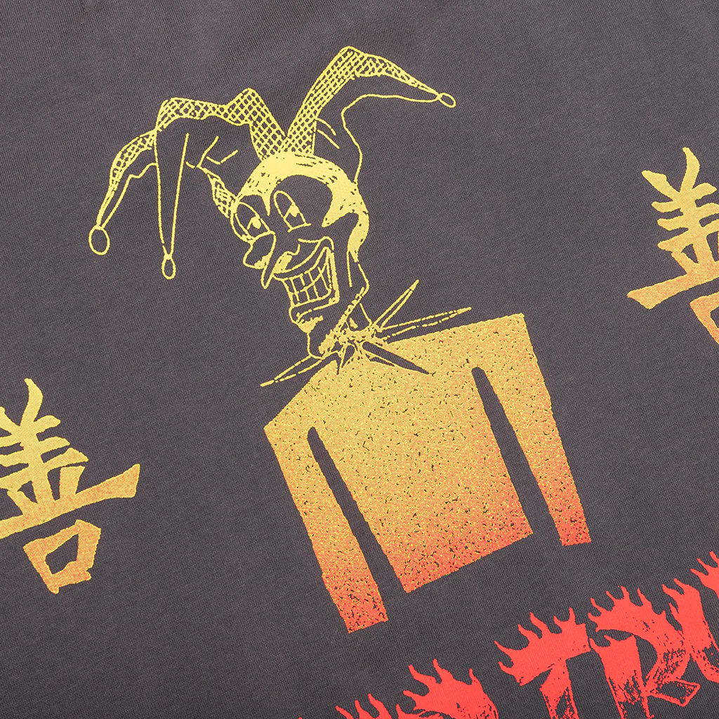 Jester Tee - Sun Faded Grey - Image 5