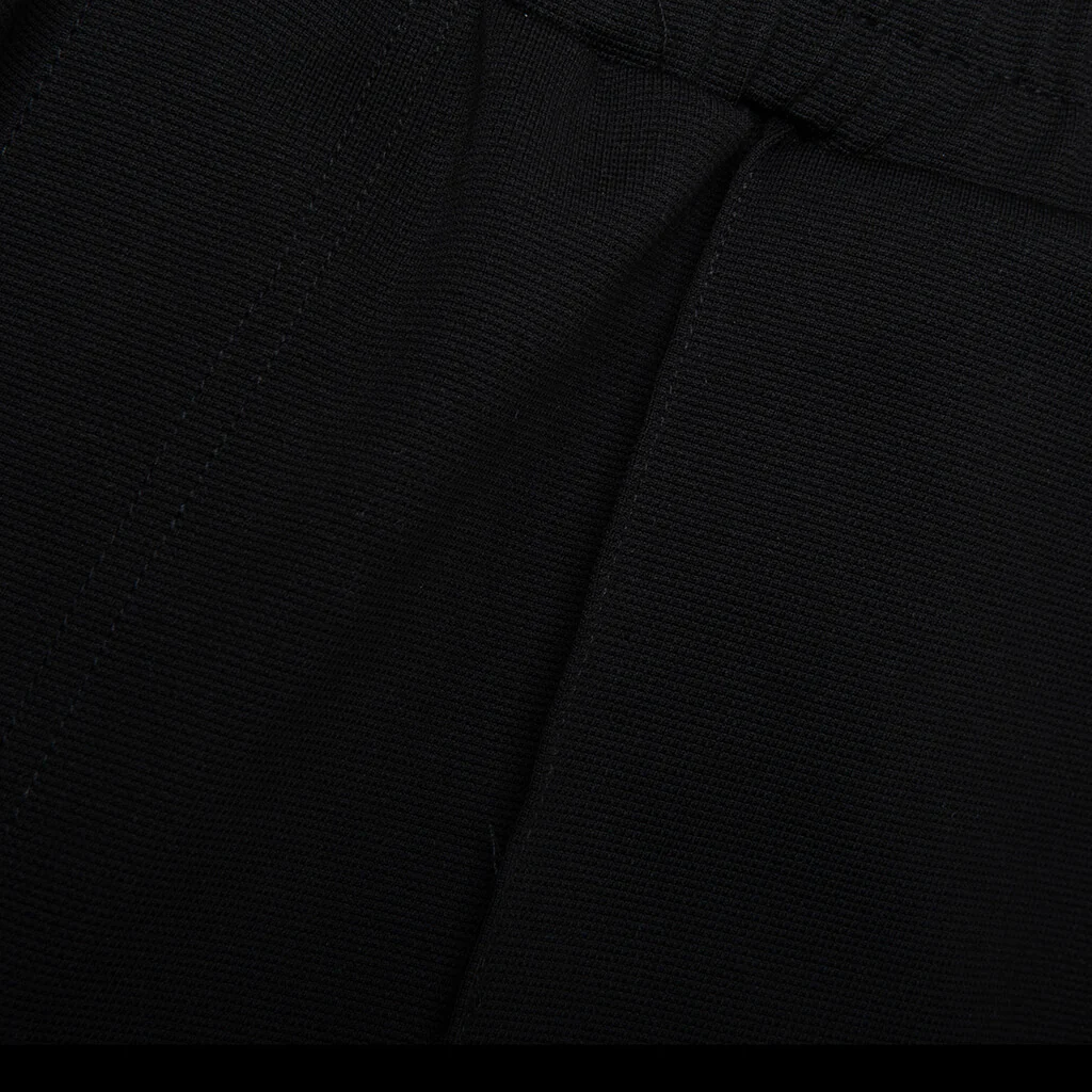 Knit Panel Shorts - Black/Green - Image 5