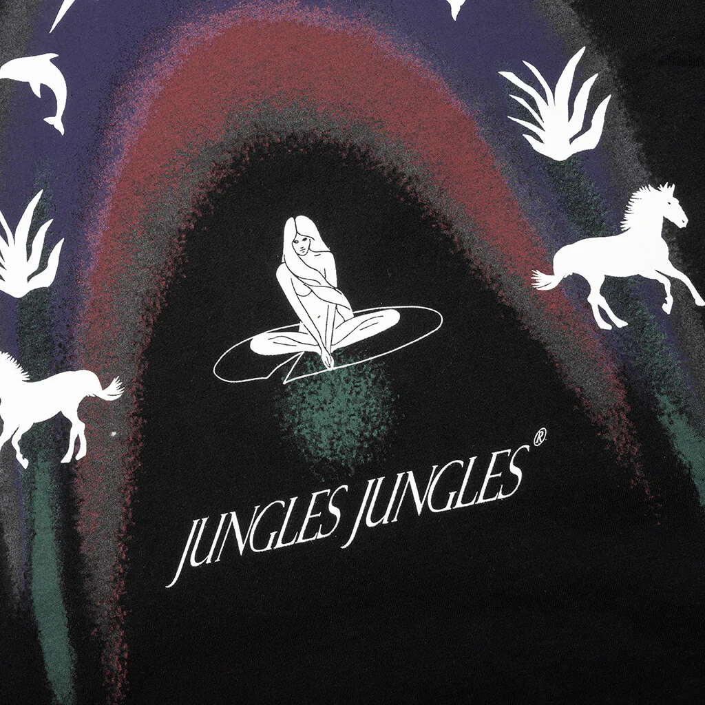 Life Is Magick Tee - Black - Image 4