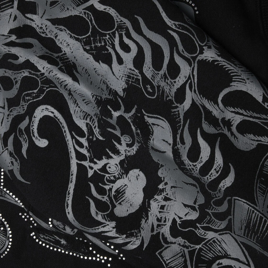 Loud Noises Hoodie - Black - Image 4