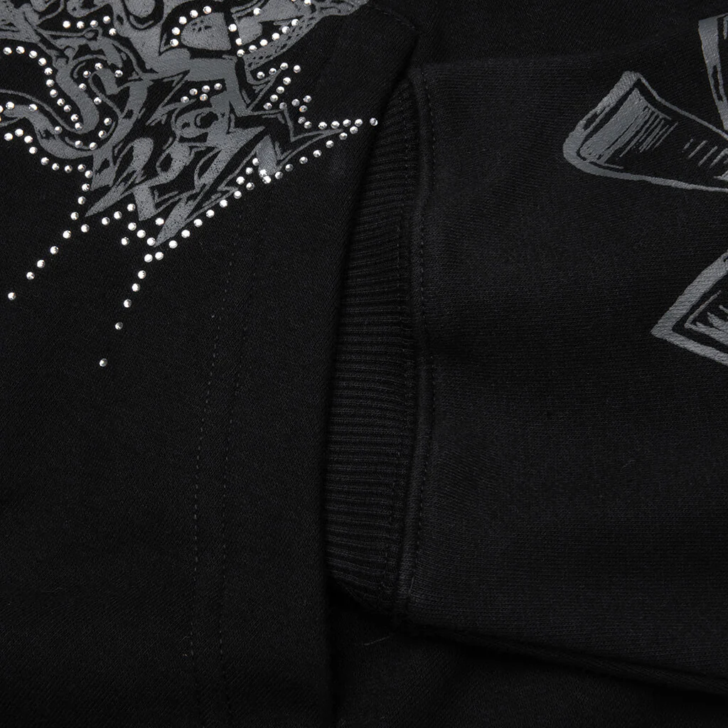 Loud Noises Hoodie - Black - Image 6