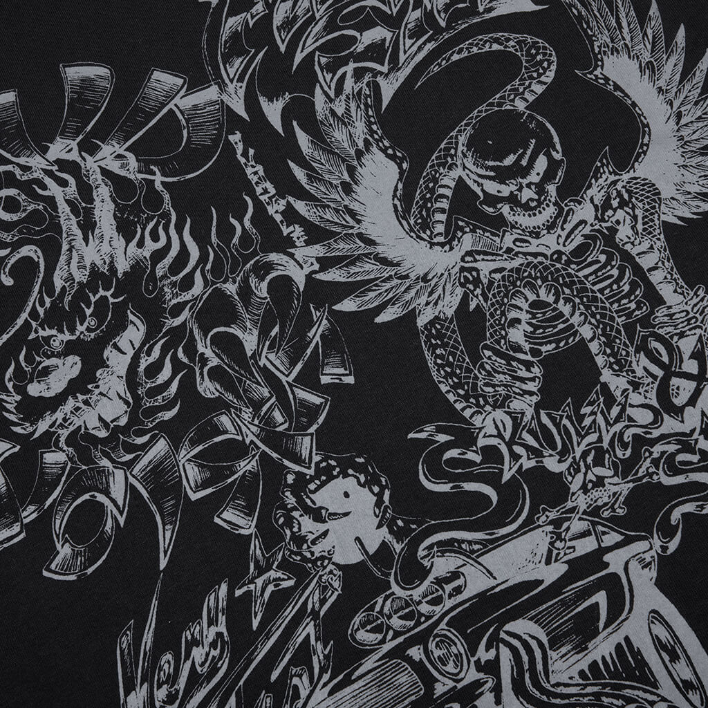 Loud Noises Long Sleeve Tee - Black - Image 3