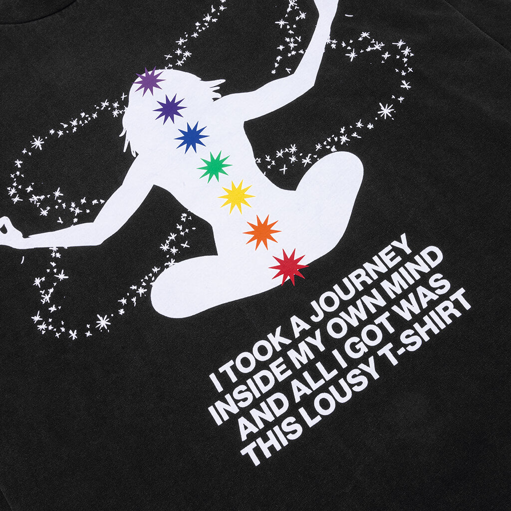 Meditation L/S Tee - Black - Image 3