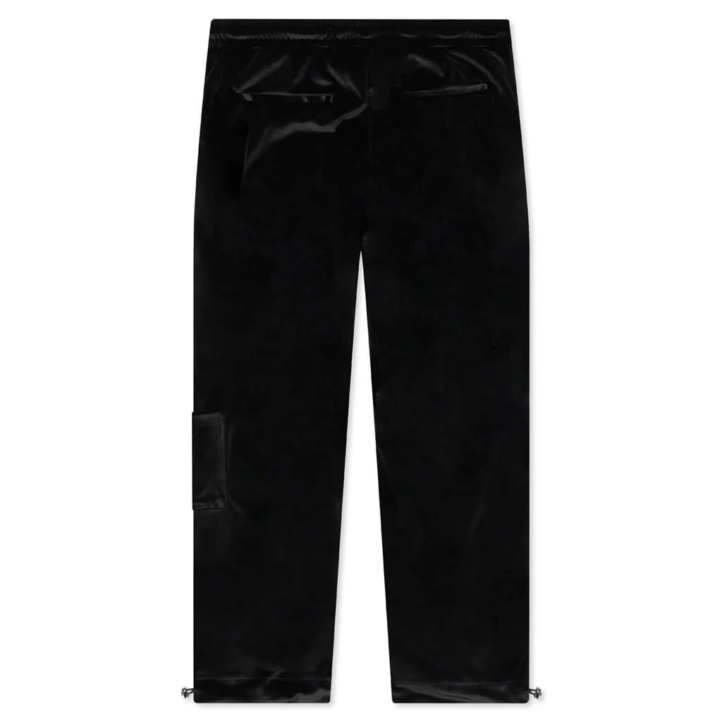 Merci Velour Pants - Black - Image 2